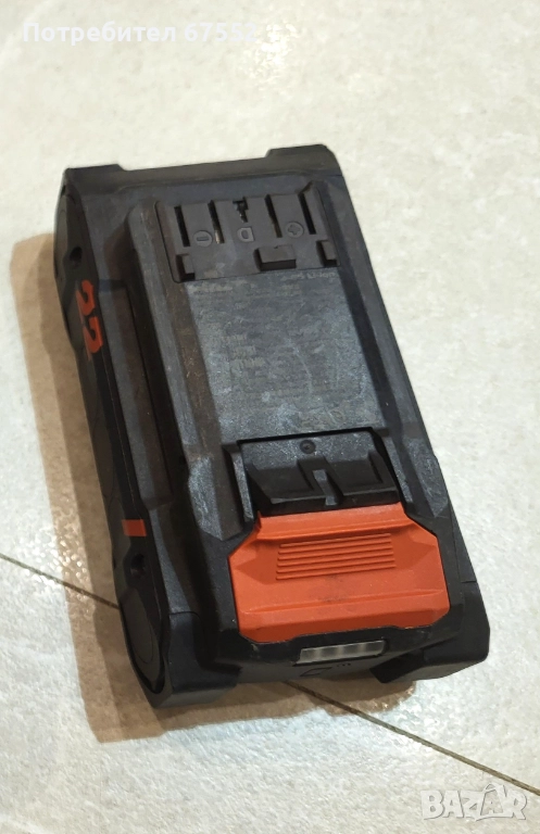 Батерия Hilti Nuron 4Ah, отлична. 170лв. (цената е крайна), снимка 1