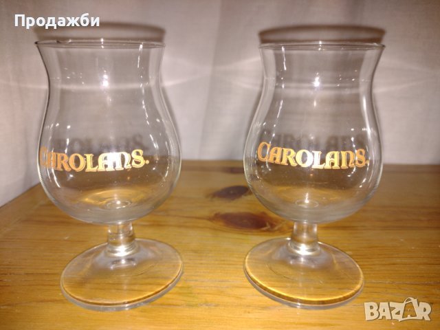 Комплект от 2 чашки за ликьор Carolans, снимка 1