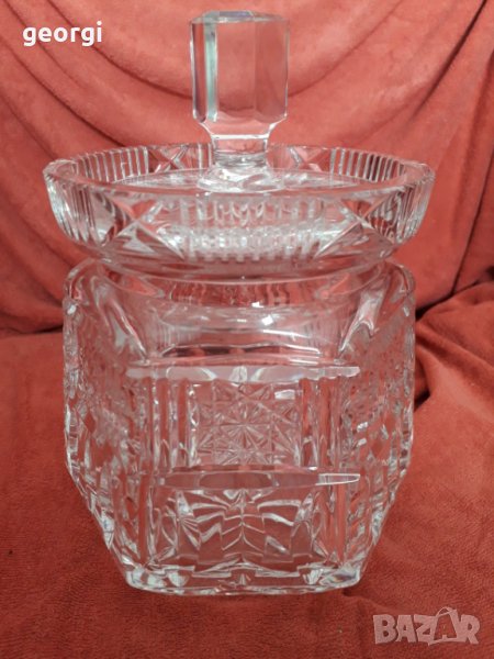 Кристална немска бонбониера , снимка 1