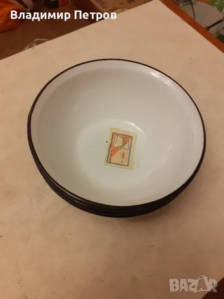 Купички емайл 4 бр., снимка 1