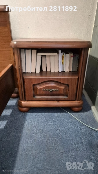 комплект гардероб, спалня и нощно шкафче, снимка 1