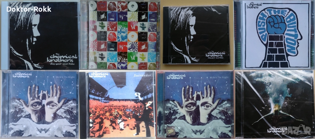 The Chemical Brothers – оригинални и неофициални дискове, снимка 1