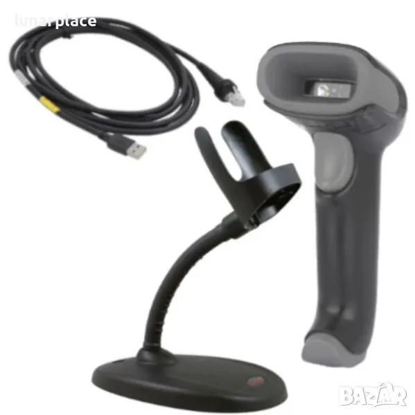 Ръчен скенер с поставка Honeywell Voyager Extreme Performance 1470G, снимка 1