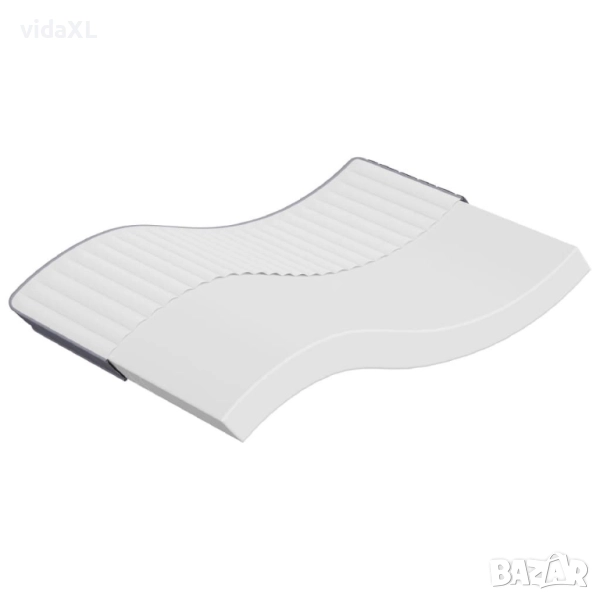 vidaXL Матрак от пяна, средномек, 140x200 см（SKU:373024）, снимка 1