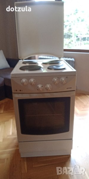 Gorenje - eлектрическа кухненска печка за готвене с фурна и котлони, снимка 1