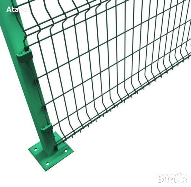 Оградни пана с ПВЦ покритие, колове, врати и портали, снимка 1