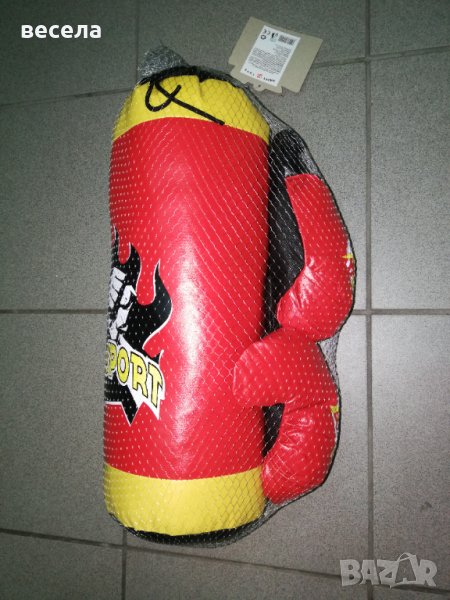 Боксова круша с ръкавици детска игра , снимка 1