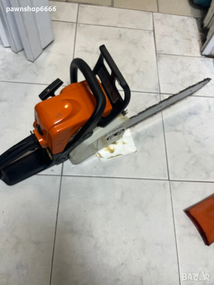 Бензинов моторен трион STIHL MS 180  - резачка 2023 г., снимка 1