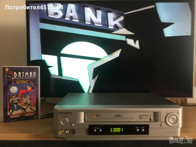Видеокасета  '' BATMAN '' 1995 VHS, снимка 1