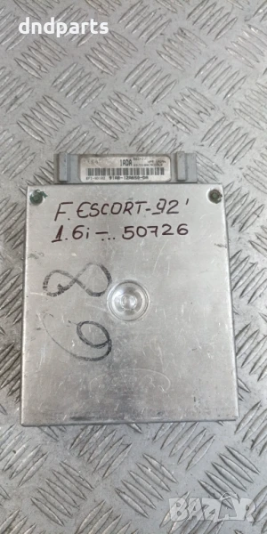 Компютър Ford Escort 1.6i 1992г. 91AB-12A650-DA 1ADA , снимка 1