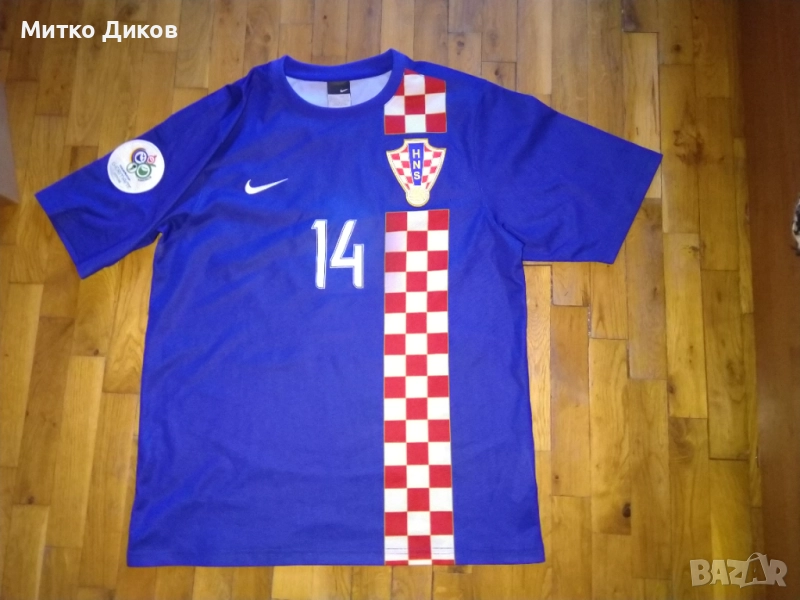 Хърватска футболна тениска маркова на Найк №14 Лука Модрич размер М, снимка 1