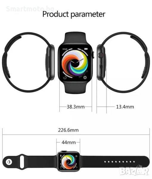 X7+MAX Smart Watch Водоустойчива смарт часовник, снимка 1