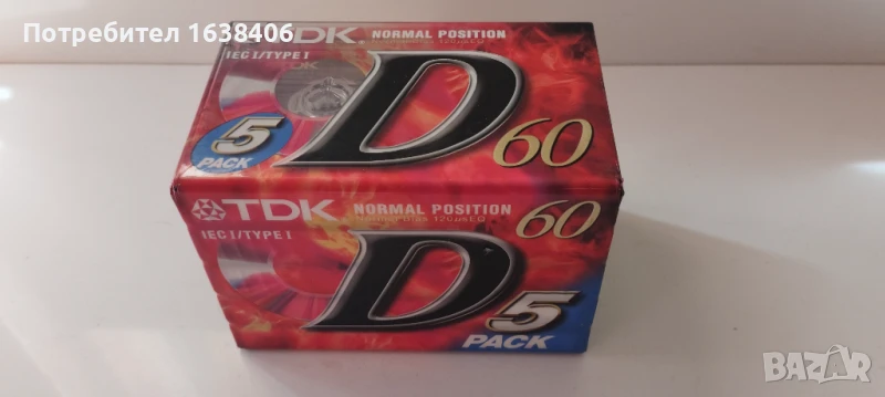 Аудио касети TDK 60, снимка 1