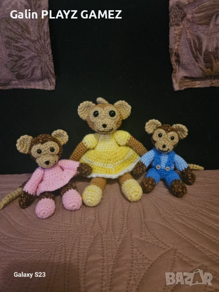 Здравейте продавам това семейство маймунки.😁😁, снимка 1