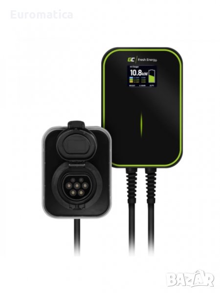 Зарядна станция 22kW с контакт тип 2 за зареждане Wallbox GC EV PowerBox, снимка 1