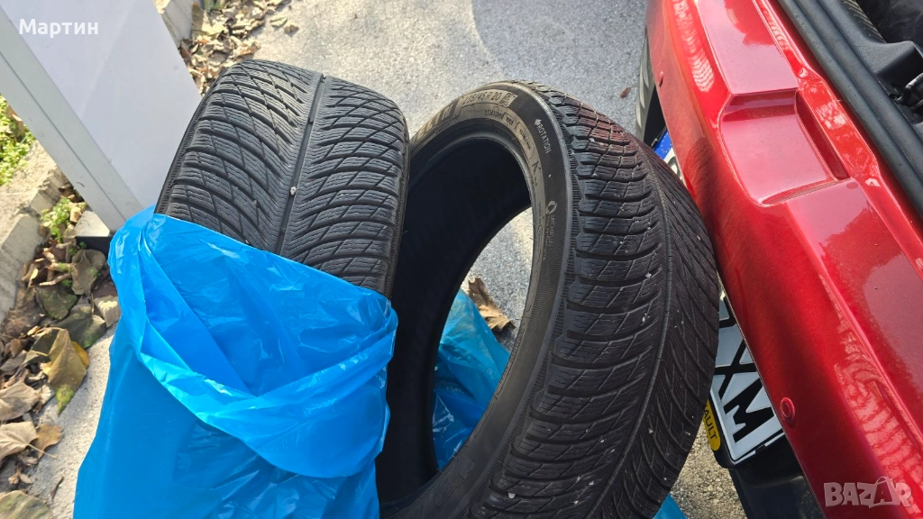 4бр зимни гуми 235/45/20 Мишелин, снимка 1