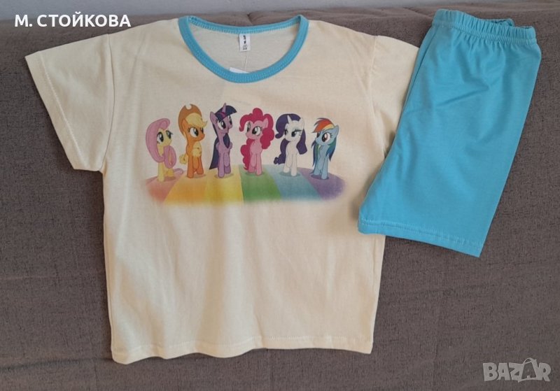 ПОСЛЕДЕН БРОЙ! детска пижама - понита, снимка 1