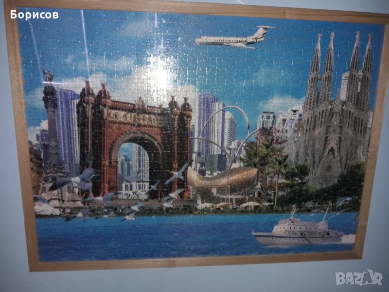 Пъзел. Забележителности на Барселона Размери 50х70см. , снимка 1