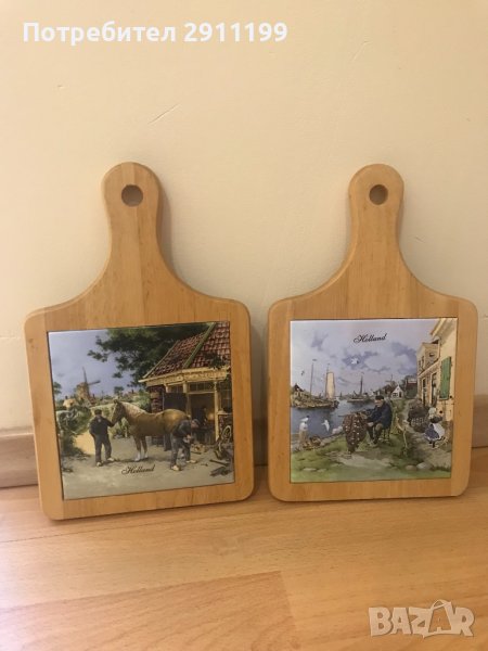 Дървени дъски- 2 броя, снимка 1