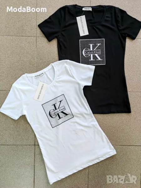 Calvin Klein дамски памучни тениски , снимка 1