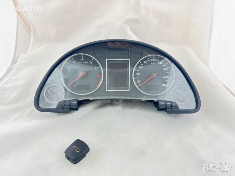 Табло / километраж Audi A4 - 0263626139 D, 8E0920930Sx, 8E0 920 930 Sx, 1 036 901 830, 1036901830, снимка 1