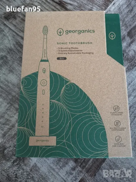 Чисто нова електрическа четка за зъби на Georganics, снимка 1