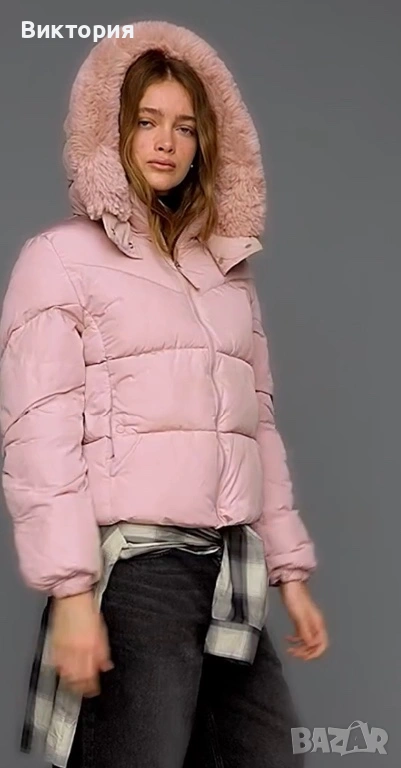 Ново уникално розови яке на бершка bershka, снимка 1