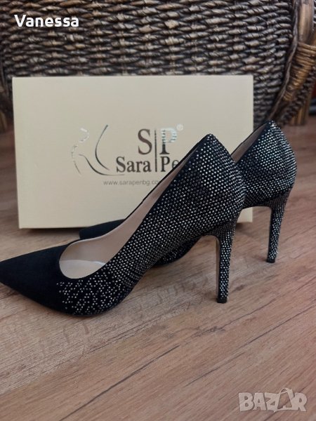 Дамски обувки на ток Sara Pen, снимка 1