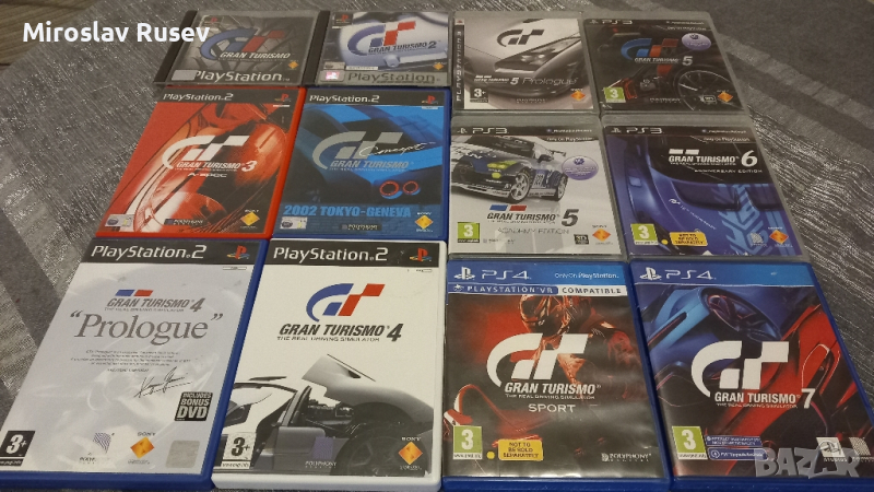Gran Turismo 1, 2, 3, 4, 5, 6, 7 и още Гран турисмо пълна колекция, снимка 1