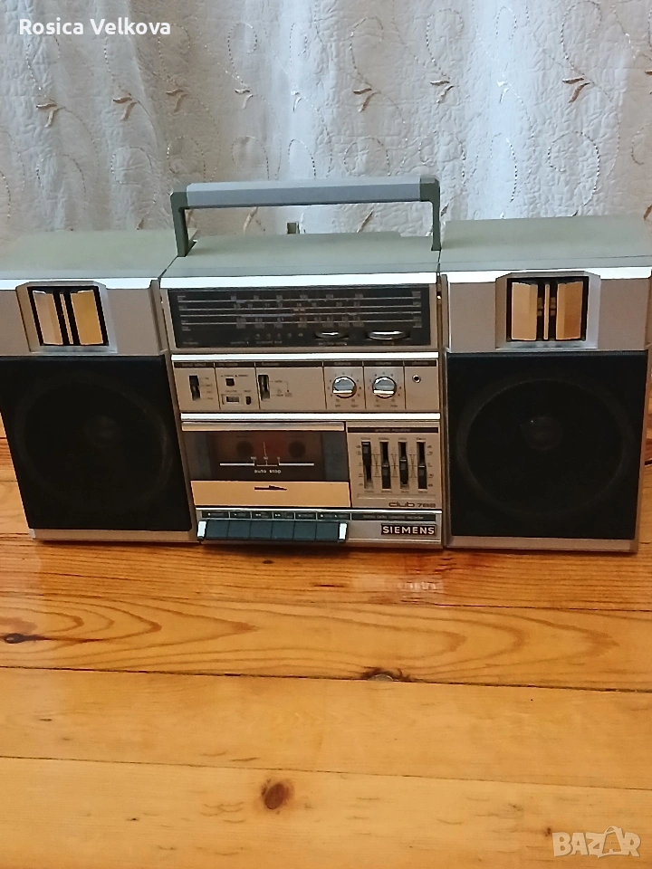 Радио касетофон SIMENS Club 782 , снимка 1