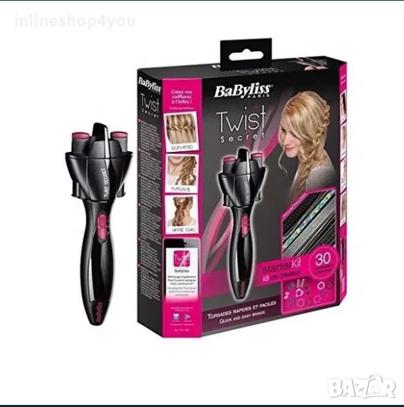 Уред за прически-правене на плитки Babyliss Twist Secret, снимка 1