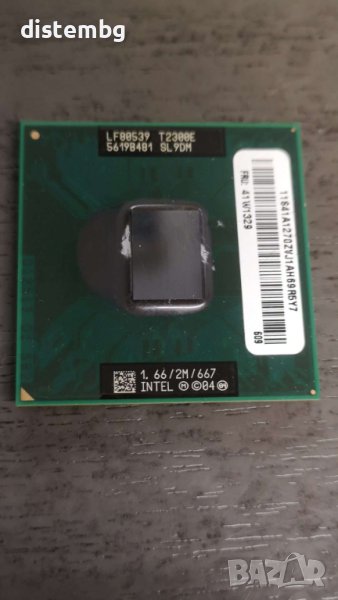Процесор мобилен Intel  Core Duo T2300E PBGA479,PPGA478   , снимка 1
