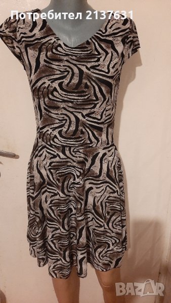ДАМСКА РОКЛЯ Размер М , снимка 1