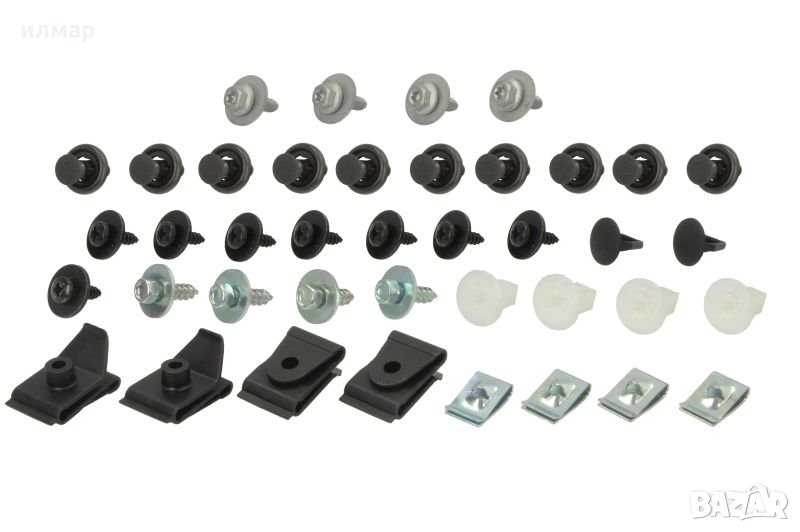 Щипки за кора под двигателя за Тойота Авенсис/03-11г/, снимка 1