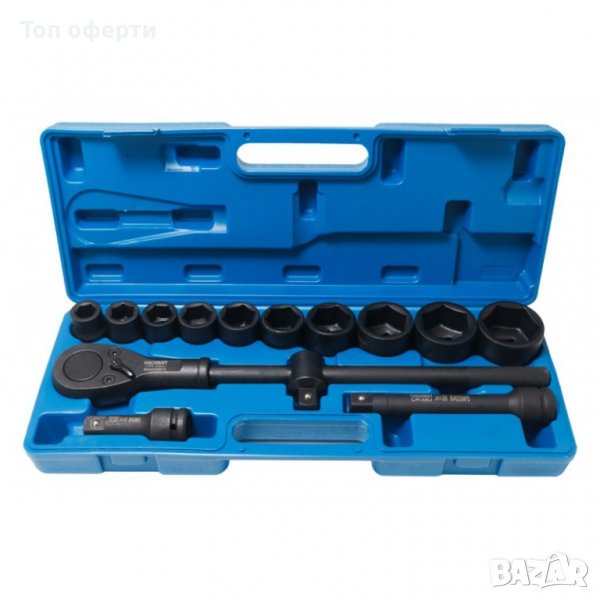 Гедоре комплект 14части 3/4 6-стенен удар 19-50мм, снимка 1