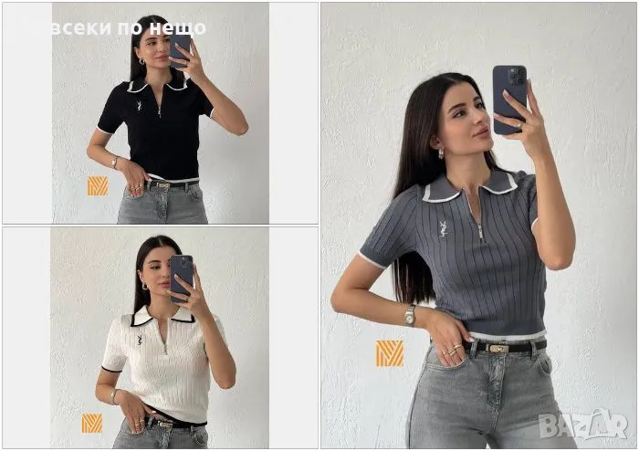 Yves Saint Laurent Дамска Тениска👚Дамска Блуза С Къс Ръкав - Налични Различни Цветове Код D1959, снимка 1