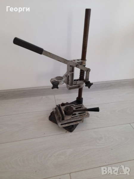 Елпром Ловеч стойка за бормашина с менгеме, снимка 1