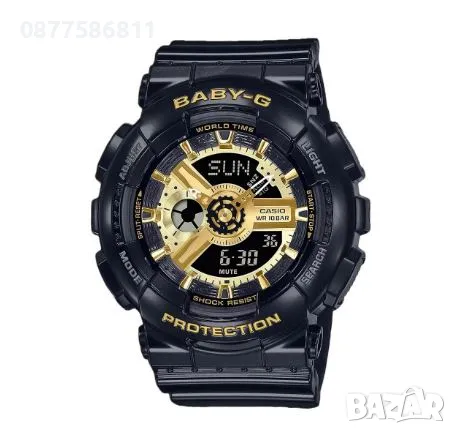 НОВ CASIO BABY-G BABY-G BA-110-1AER КАСИО BABYG BA-110X-1AER БЕЙБИ Г, снимка 1