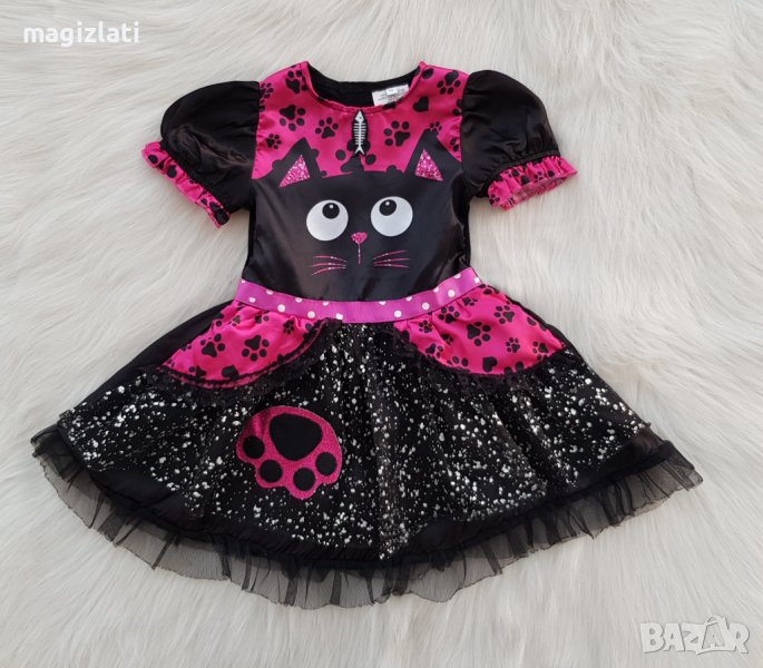 Карнавална рокля Коте 2-3 години, снимка 1