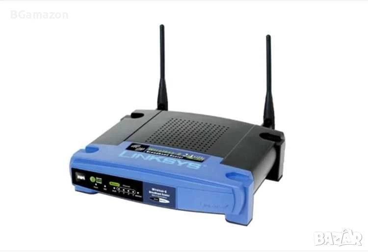 Рутер Linksys WRT54G, снимка 1