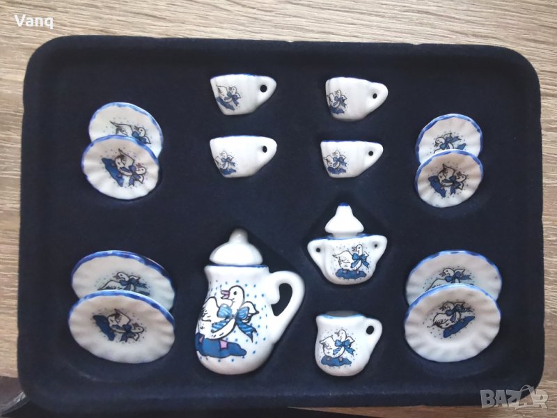 Порцеланов сервиз за кукли тип барби , снимка 1