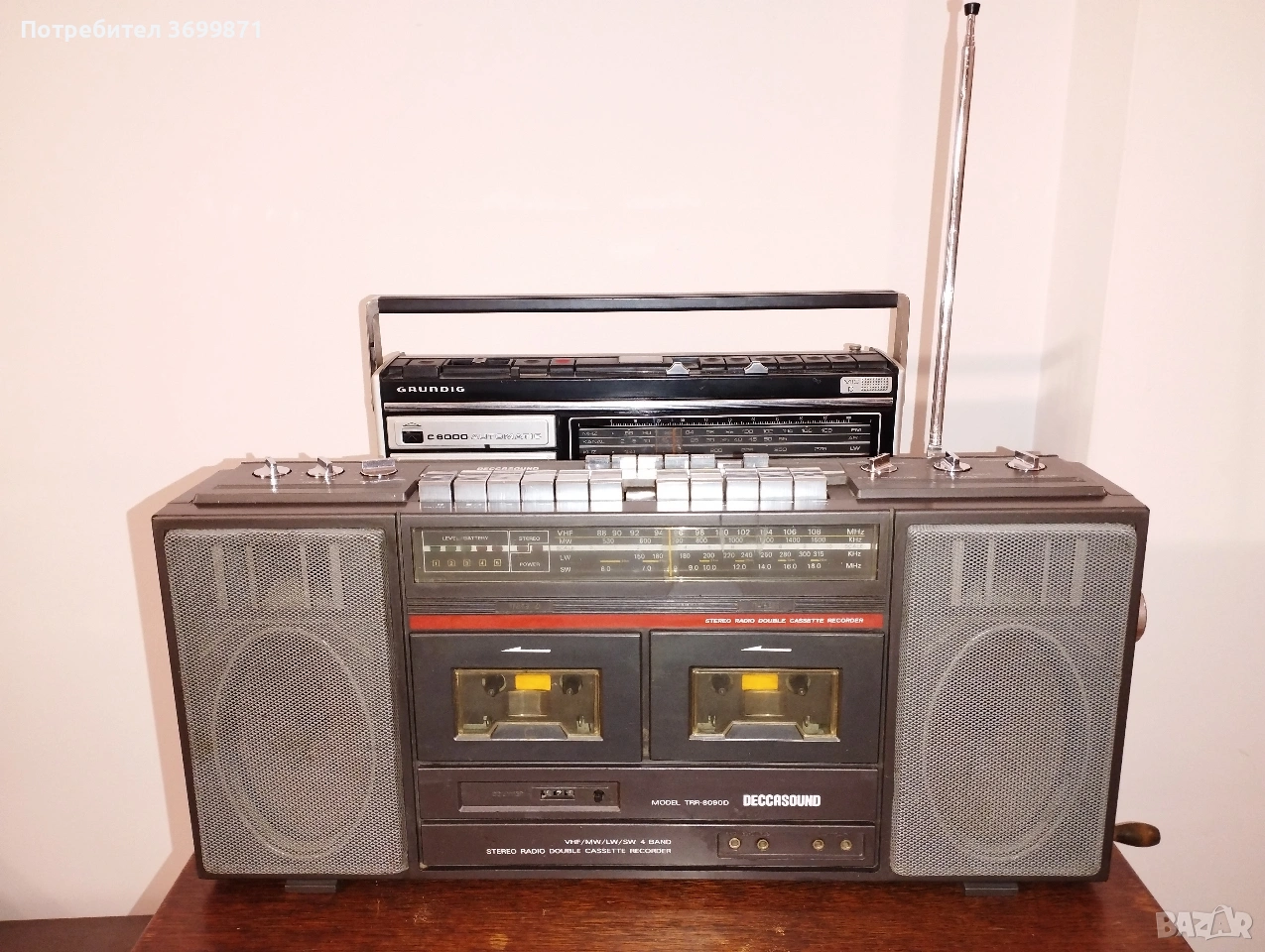 Радиокасетофон Декасаунд, снимка 1
