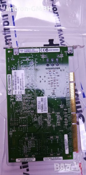 DS-KGPSA-CY - HP 1GB еднопортов 64-битов Fiber Channel PCI , снимка 1