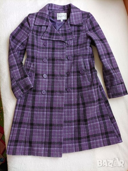 Детско лилаво палто за момиче , снимка 1