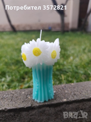 Ръчно изработени свещи от чист пчелен восък и от соев ., снимка 17 - Декорация за дома - 50923127