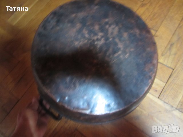  /старинен/съд за вино/декантер; тава за сладко/бакър/ ХАЛБА /МЕСИНГ/, снимка 12 - Сервизи - 37817662