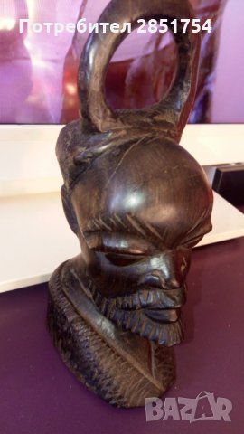 Стара африканска фигурка от абаносово дърво