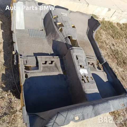 Мокет BMW E60 E61 БМВ Е60 Е61 сив мокет под за кола с ляв волан, снимка 4 - Части - 47681243