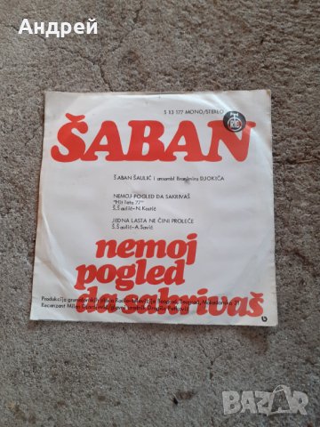 Грамофонна плоча Шабан Шаулич,Saban Saulic #2, снимка 2 - Други ценни предмети - 29483228