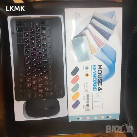 Безжични  блутут  Клавиатура  и  Мишка, снимка 2 - Клавиатури и мишки - 50468330